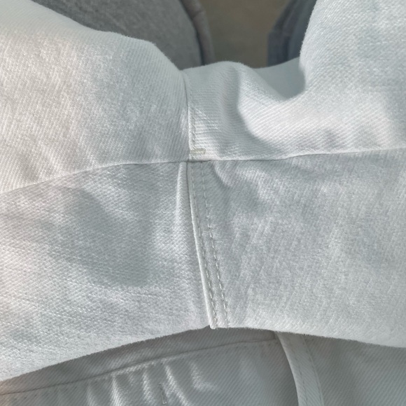 GAP Boyfriend White Denim Jean Shorts 29/8 - Picture 12 of 13